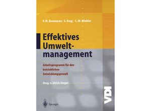 9783642477713 - VDI-Buch   Effektives Umweltmanagement - Volker Brennecke Sebastian Krug Claudia M Winkler Kartoniert (TB)