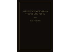 9783642484636 - Das Elektrokardiogramm - Hans Schaefer Kartoniert (TB)