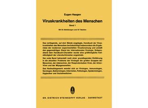 9783642489907 - Viruskrankheiten des Menschen - Eugen Haagen Kartoniert (TB)