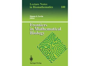 9783642501265 - Frontiers in Mathematical Biology Kartoniert (TB)