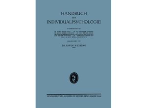 9783642503832 - Handbuch der IndividualpsychologieBd2 - Egon Wexberg Alfred Adler Max Fürnrohr Bruno Krause Fritz Künkel Eleonore Rieniets Leonhard Seif Karl Sulzer I Verploegh-Chassé Egon Weigl Kartoniert (TB)