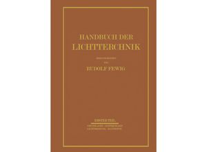 9783642503849 - Handbuch der Lichttechnik Kartoniert (TB)