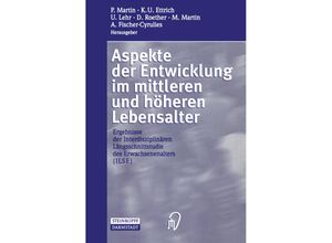 9783642511011 - Aspekte der Entwicklung im mittleren und höheren Lebensalter Kartoniert (TB)