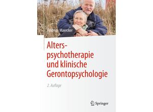 9783642547225 - Alterspsychotherapie und klinische Gerontopsychologie Kartoniert (TB)