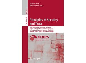 9783642547911 - Principles of Security and Trust Kartoniert (TB)