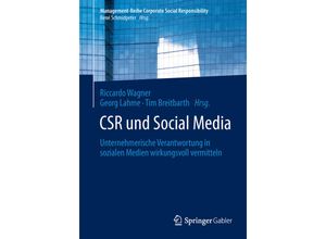 9783642550232 - Management-Reihe Corporate Social Responsibility   CSR und Social Media Kartoniert (TB)