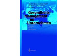 9783642620676 - Gesundheitsmanagement im Unternehmen Kartoniert (TB)