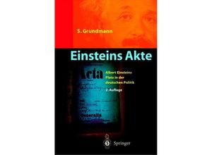 9783642621857 - Einsteins Akte - Siegfried Grundmann Kartoniert (TB)