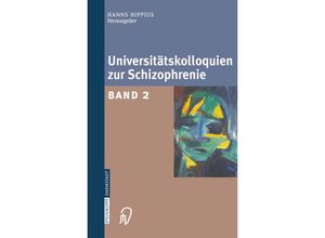 9783642623691 - Universitätskolloquien zur Schizophrenie Kartoniert (TB)