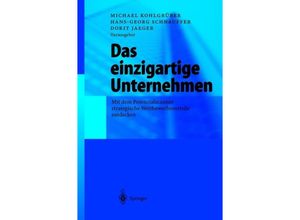 9783642624544 - Das einzigartige Unternehmen Kartoniert (TB)