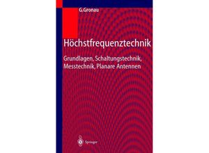 9783642626067 - Höchstfrequenztechnik - Gregor Gronau Kartoniert (TB)