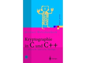 9783642626463 - Xpertpress   Kryptographie in C und C++ - Michael Welschenbach Kartoniert (TB)