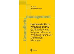 9783642627408 - Ergebnisorientierte Vergütung bei DRG Kartoniert (TB)