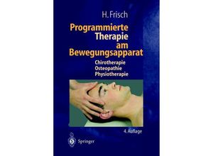 9783642628283 - Programmierte Therapie am Bewegungsapparat 2 Teile - H Frisch Kartoniert (TB)