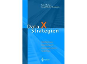 9783642630361 - Data X Strategien - Peter Mertens Hans W Wieczorrek Kartoniert (TB)