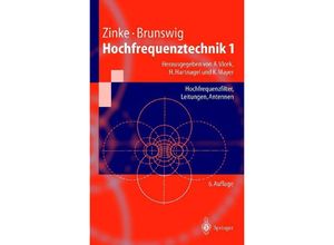 9783642630507 - Springer-Lehrbuch   Hochfrequenztechnik 1 - Otto Zinke Heinrich Brunswig Kartoniert (TB)