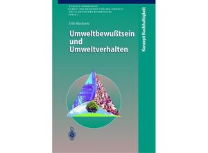 9783642637421 - Konzept Nachhaltigkeit   Umweltbewußtsein und Umweltverhalten - Udo Kuckartz Kartoniert (TB)