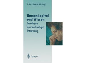 9783642638411 - Veröffentlichungen der Akademie für Technikfolgenabschätzung in Baden-Württemberg   Humankapital und Wissen Kartoniert (TB)