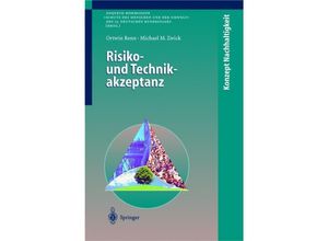 9783642638534 - Konzept Nachhaltigkeit   Risiko- und Technikakzeptanz - Ortwin Renn Michael M Zwick Kartoniert (TB)