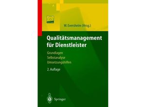 9783642641275 - Qualitätsmanagement für Dienstleister Kartoniert (TB)