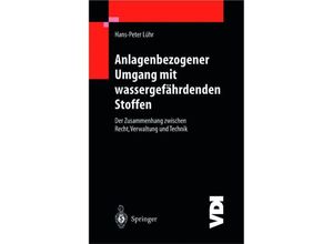 9783642641565 - VDI-Buch   Anlagenbezogener Umgang mit wassergefährdenden Stoffen - Hans-Peter Lühr Kartoniert (TB)