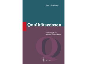 9783642643873 - Qualitätsmanagement   Qualitätswissen Kartoniert (TB)