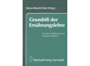 9783642724312 - Grundriß der Ernährungslehre Kartoniert (TB)