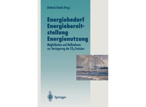 9783642799389 - Energiebedarf Energiebereitstellung Energienutzung Kartoniert (TB)