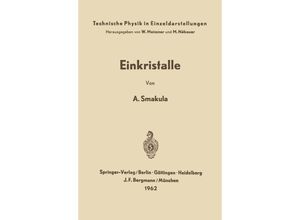 9783642865305 - Einkristalle - A Smakula Kartoniert (TB)