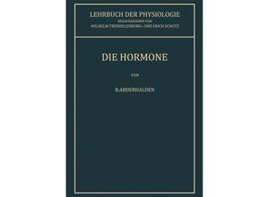 9783642925740 - Lehrbuch der Physiologie   Die Hormone - R Abderhalden Kartoniert (TB)