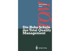 9783642935503 - Die Hohe Schule des Total Quality Management Kartoniert (TB)