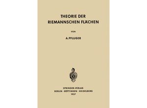 9783642946998 - Theorie der Riemannschen Flächen - Albert Pfluger Kartoniert (TB)