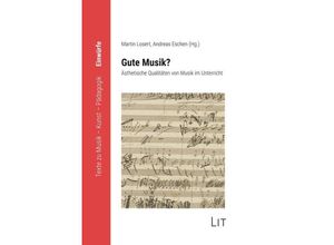 9783643509819 - Gute Musik - Ästhetische Qualitäten von Musik