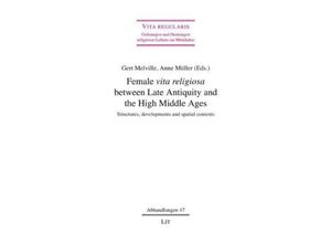 9783643901248 - Female vita religiosa between Late Antiquity and the High Middle Ages Kartoniert (TB)