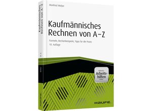 9783648084458 - Kaufmännisches Rechnen von A - Z - inklusive Arbeitshilfen online - Manfred Weber Kartoniert (TB)