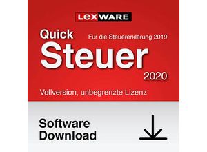 9783648128411 - LEXWARE QuickSteuer 2020 (für das Steuerjahr 2019) Software Vollversion (Download-Link)