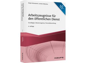 9783648153567 - Arbeitszeugnisse für den öffentlichen Dienst - Sonja Schustereit Jochen Welscher Kartoniert (TB)