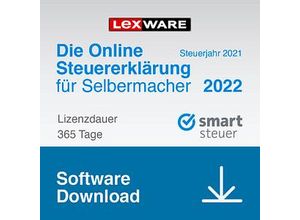 9783648157930 - LEXWARE smartsteuer 2022 (für das Steuerjahr 2021) Software Vollversion (Download-Link)