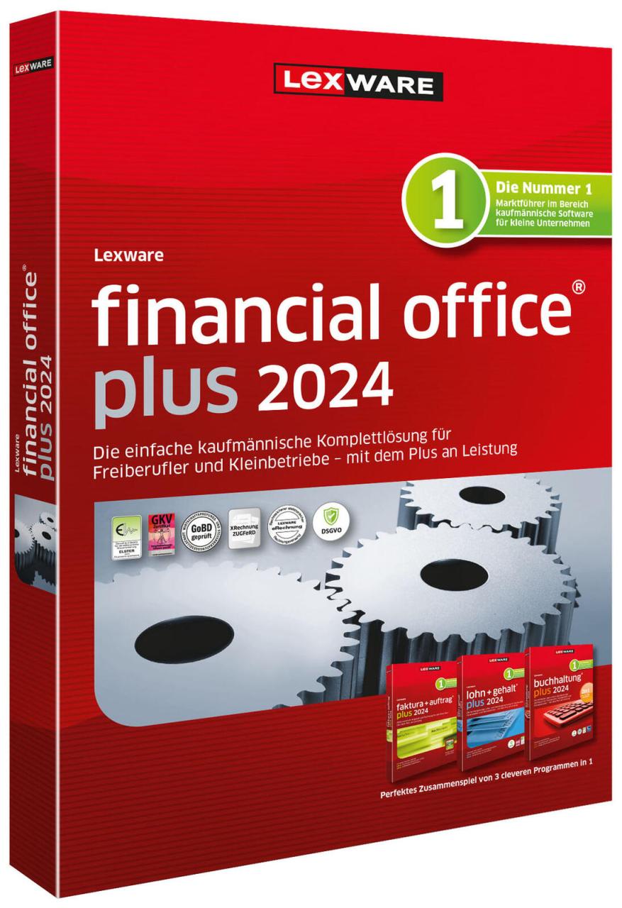 9783648171042 - LEXWARE financial office plus 2024 Software Vollversion (DVD)