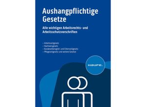 9783648171301 - Aushangpflichtige Gesetze Gebunden