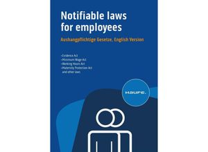 9783648171448 - Notifiable laws for employees - Aushangpflichtige Gesetze English Version Kartoniert (TB)