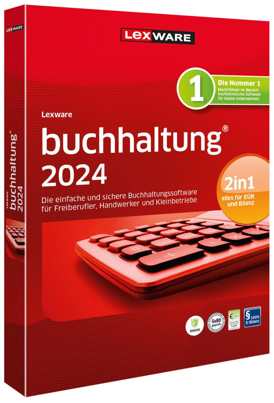 9783648172131 - LEXWARE buchhaltung 2024 Software Vollversion (DVD)