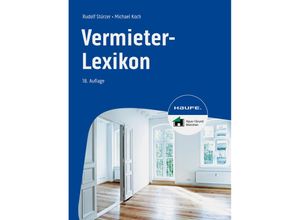 9783648173602 - Vermieter-Lexikon - Rudolf Stürzer Michael Koch Kartoniert (TB)