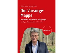 9783648173633 - Die Vorsorge-Mappe - Michael Baczko Constanze Trilsch Kartoniert (TB)