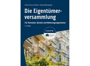 9783648175682 - Die Eigentümerversammlung - Melanie Sterns-Kolbeck Georg Hopfensperger Kartoniert (TB)