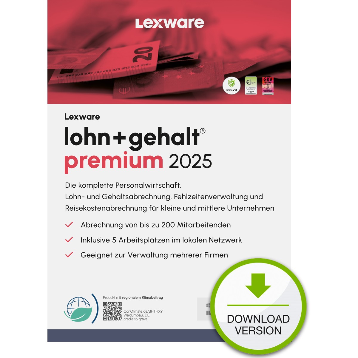 9783648179833 - Lohn+Gehalt Premium 2025 - 1 Device ABO - ESD-DownloadESD