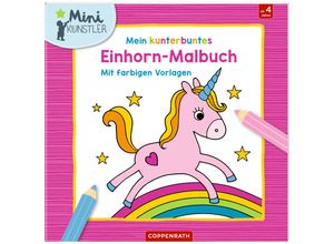 9783649634980 - Mein kunterbuntes Einhorn-Malbuch Kartoniert (TB)