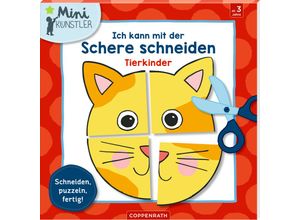 9783649641087 - Mini-Künstler   Ich kann mit der Schere schneiden Tierkinder Gebunden