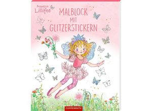 9783649671985 - Malblock mit Glitzerstickern (Prinzessin Lillifee) Kartoniert (TB)