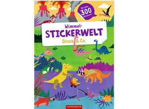9783649672098 - Wimmel-Stickerwelt - Dinos & Co Gebunden